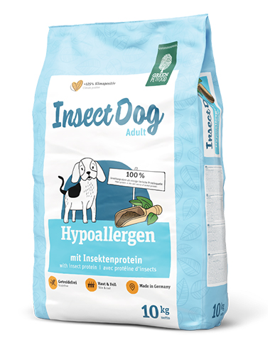 Green Petfood, InsectDog, Insectdog Hypoallergen,,皮膚蟲糧,皮膚糧,最強防敏感狗糧 ,蟲製狗糧, 蟲狗皮膚, 防敏糧, 低敏糧, 無穀低敏, 蟲蟲糧